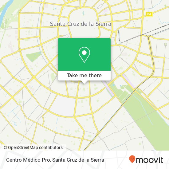 Centro Médico Pro map