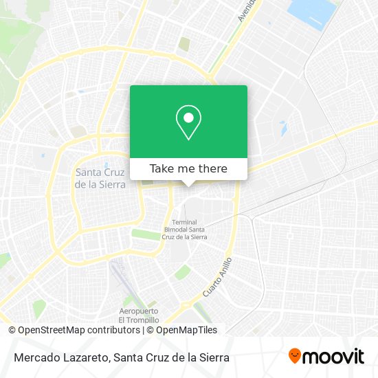 Mercado Lazareto map