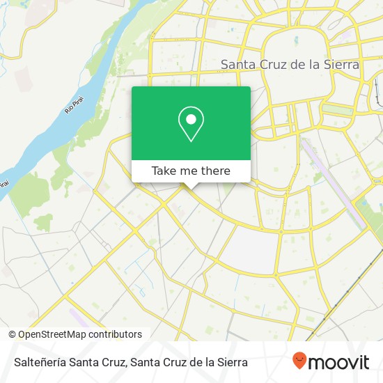 Salteñería Santa Cruz map