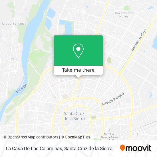 La Casa De Las Calaminas map