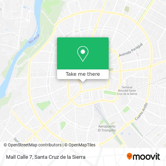 Mapa de Mall Calle 7