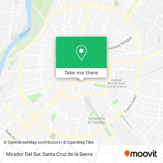 Mapa de Mirador Del Sur