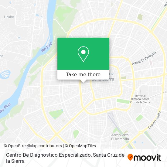 Centro De Diagnostico Especializado map