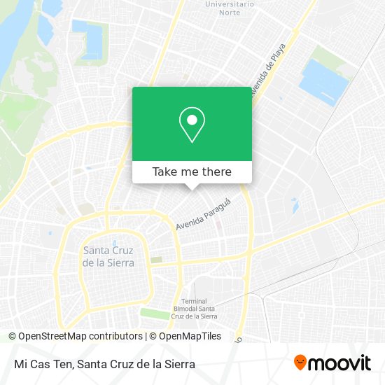 How to get to Mi Cas Ten in Santa Cruz De La Sierra by Bus