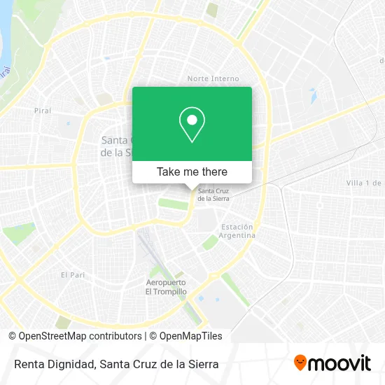 Renta Dignidad map