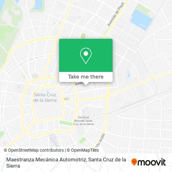 Maestranza Mecánica Automotriz map