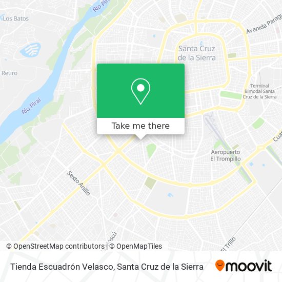 Mapa de Tienda Escuadrón Velasco