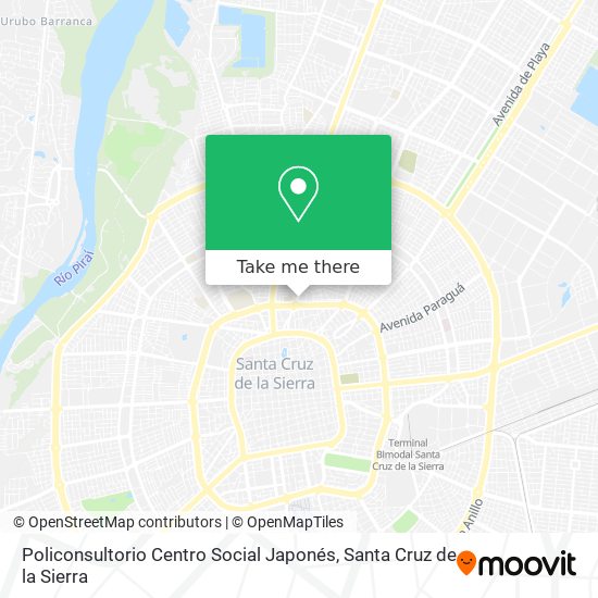 Policonsultorio Centro Social Japonés map