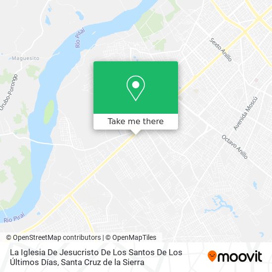 Mapa de La Iglesia De Jesucristo De Los Santos De Los Últimos Días