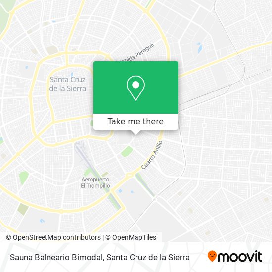 Sauna Balneario Bimodal map