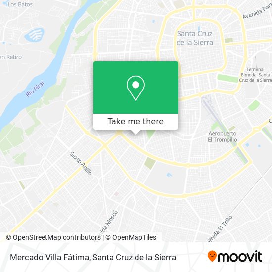 Mercado Villa Fátima map