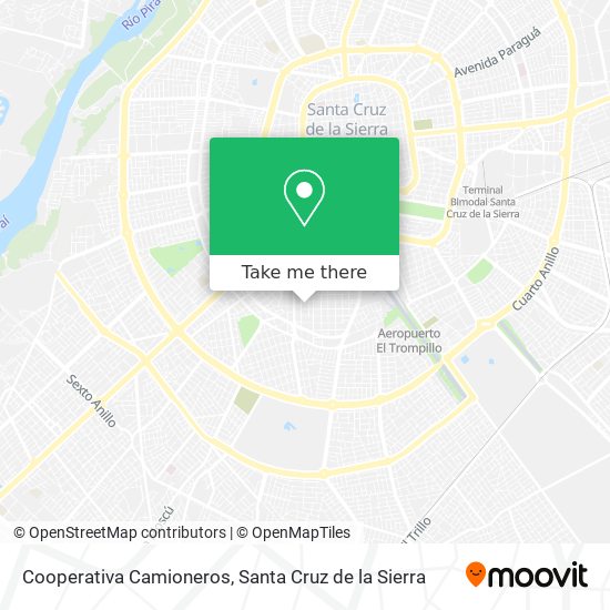 How to get to Cooperativa Camioneros in Santa Cruz De La Sierra by