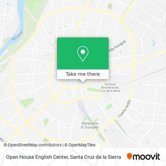 Mapa de Open House English Center