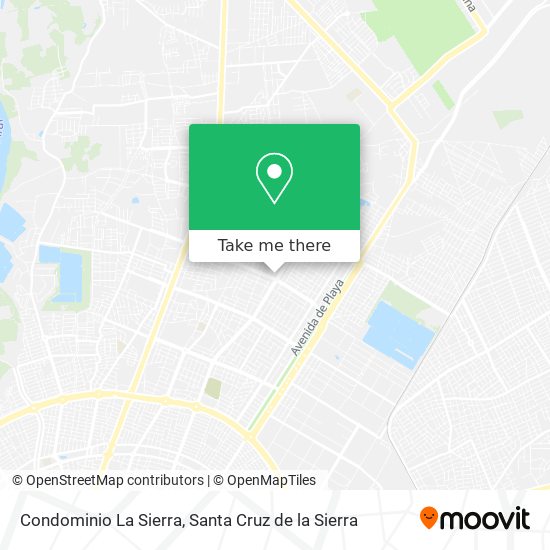 Condominio La Sierra map