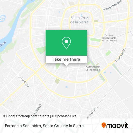 Mapa de Farmacia San Isidro