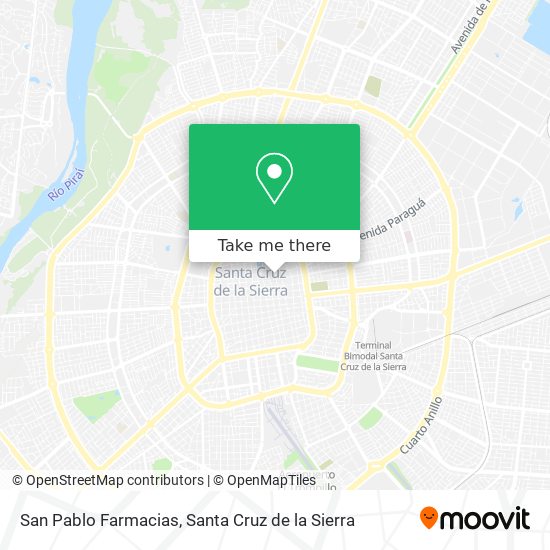San Pablo Farmacias map
