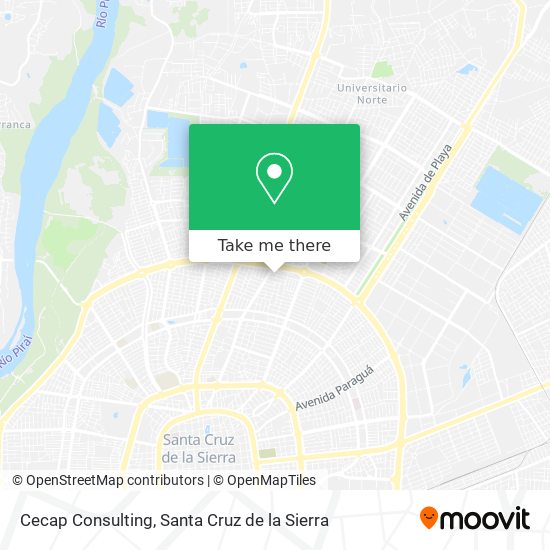 How to get to Cecap Consulting in Santa Cruz De La Sierra by Bus