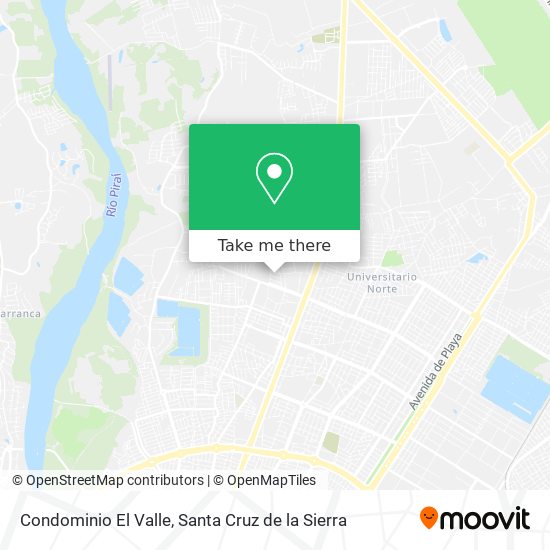 Mapa de Condominio El Valle