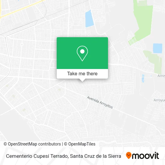 Mapa de Cementerio Cupesí Terrado