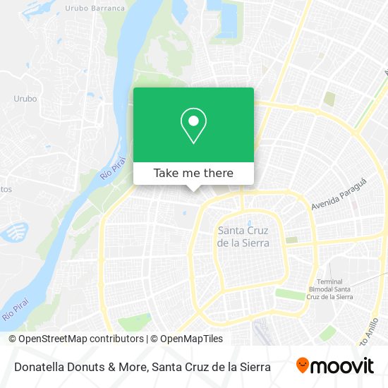 Donatella Donuts & More map