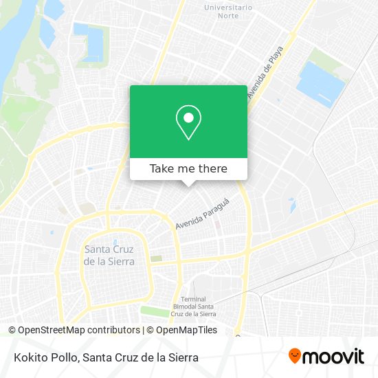 Kokito Pollo map