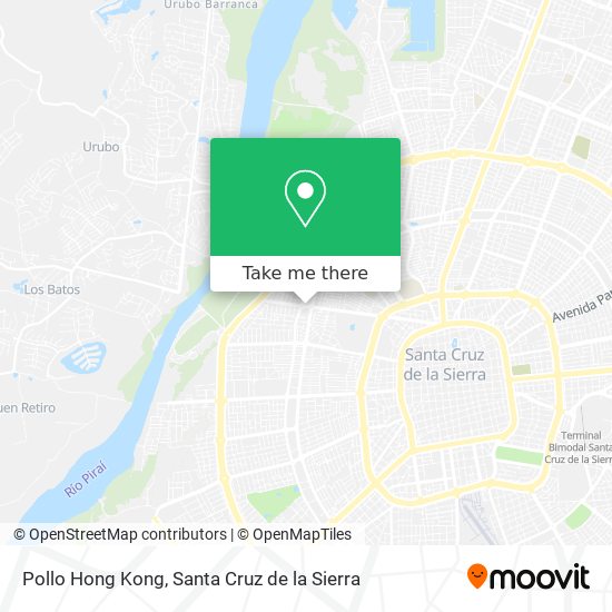 Mapa de Pollo Hong Kong