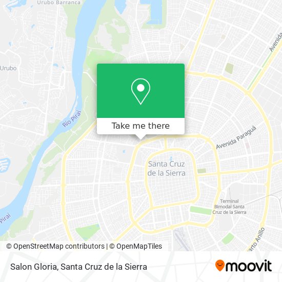 Salon Gloria map