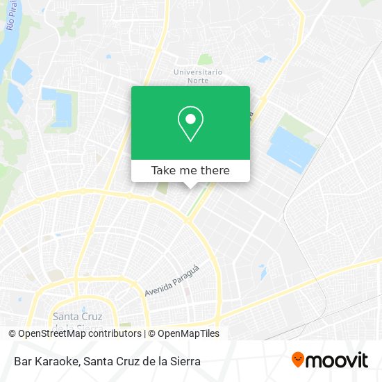 Bar Karaoke map