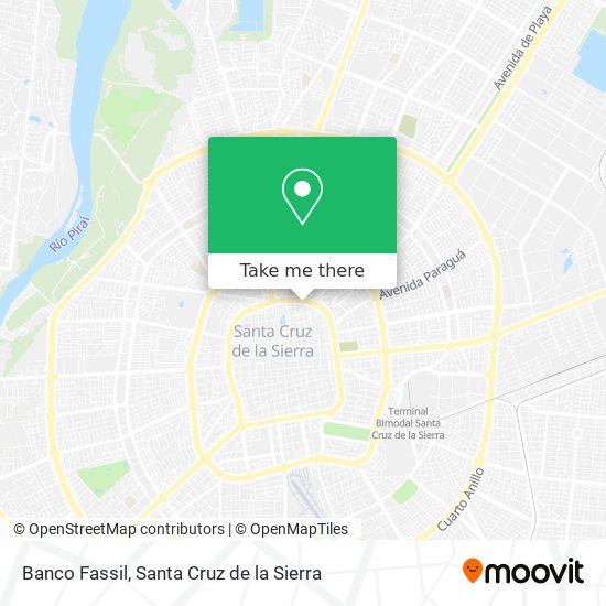 Banco Fassil map