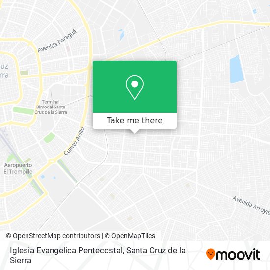 Mapa de Iglesia Evangelica Pentecostal