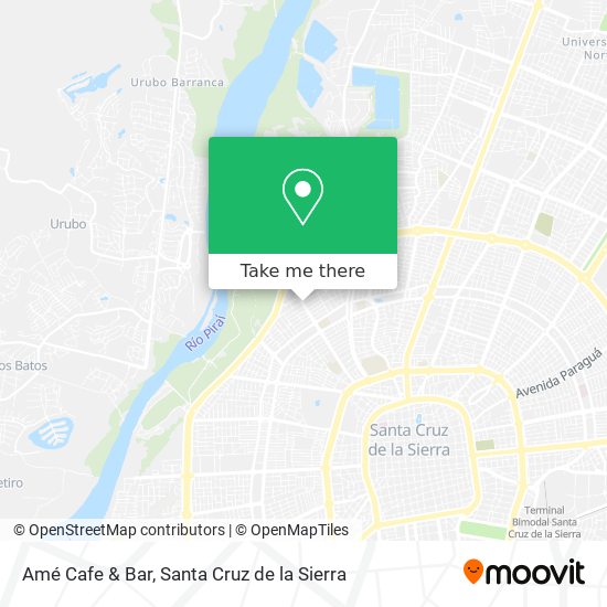 Mapa de Amé Cafe & Bar