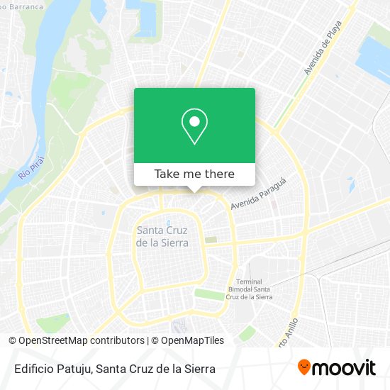 Edificio Patuju map