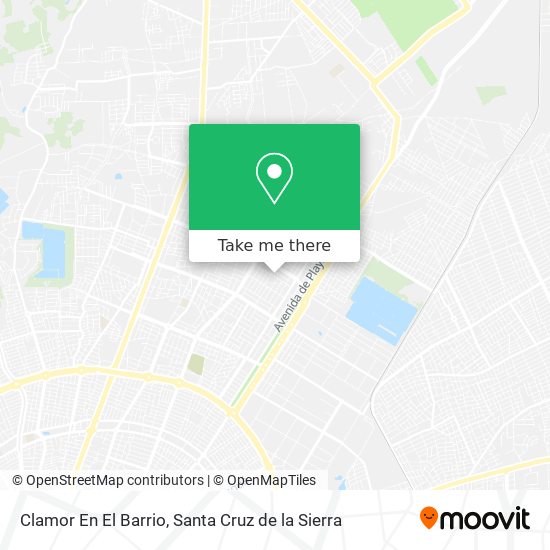 Clamor En El Barrio map