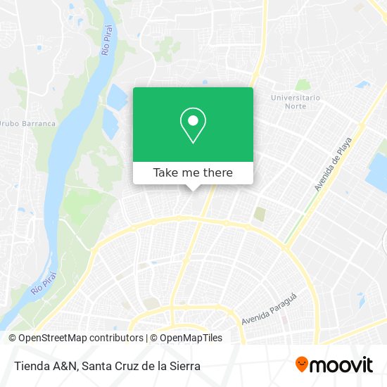 Tienda A&N map
