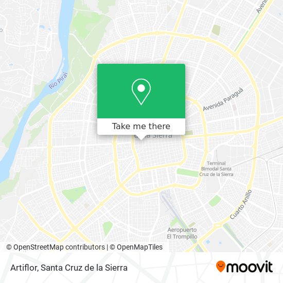 Mapa de Artiflor
