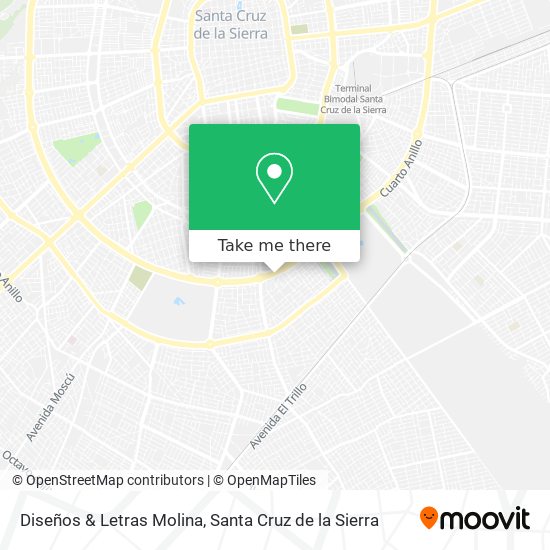 Diseños & Letras Molina map