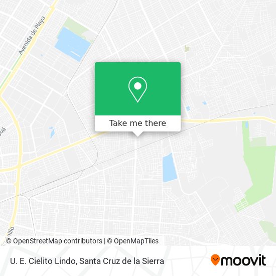 Mapa de U. E. Cielito Lindo