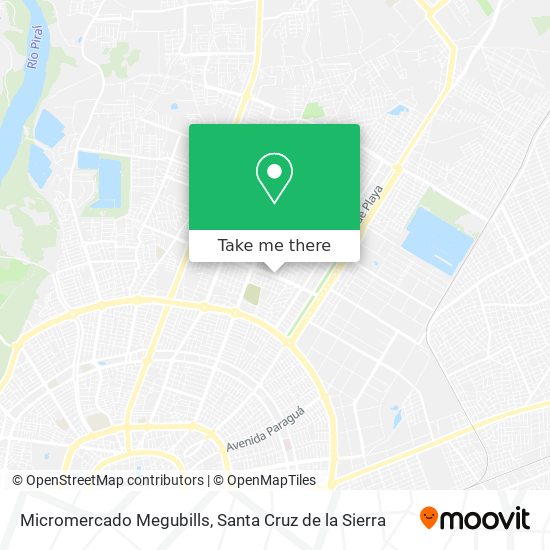Micromercado Megubills map