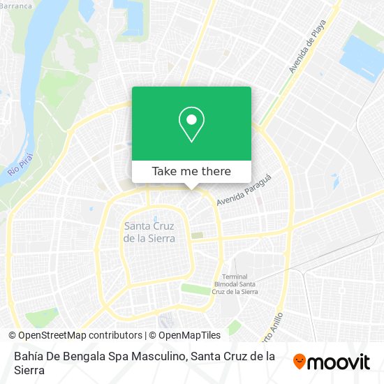 Bahía De Bengala Spa Masculino map