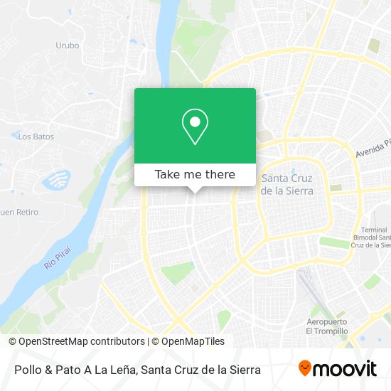 Pollo & Pato A La Leña map