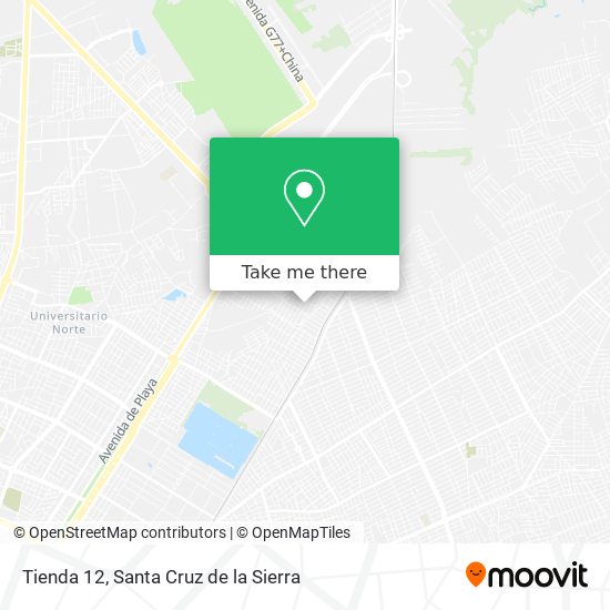 Mapa de Tienda 12