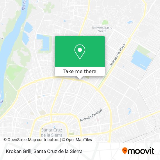 Krokan Grill map