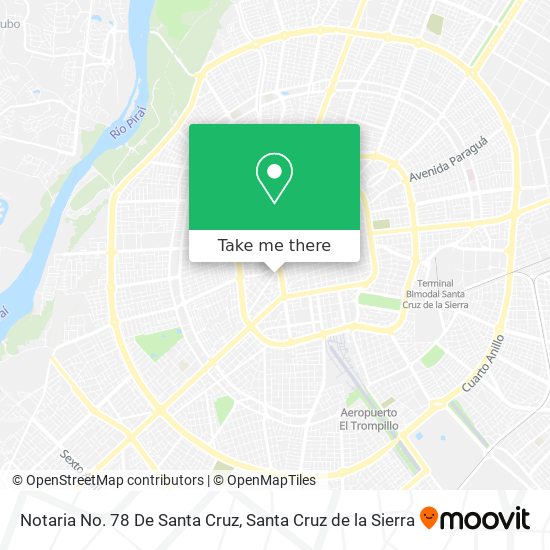 Notaria No. 78 De Santa Cruz map