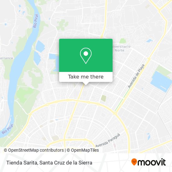 Tienda Sarita map