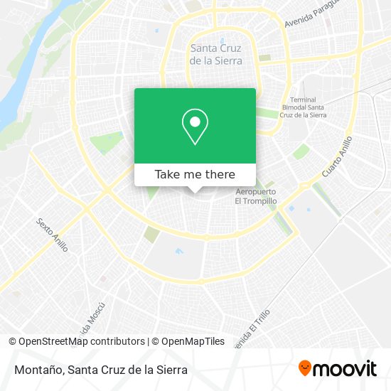 Montaño map