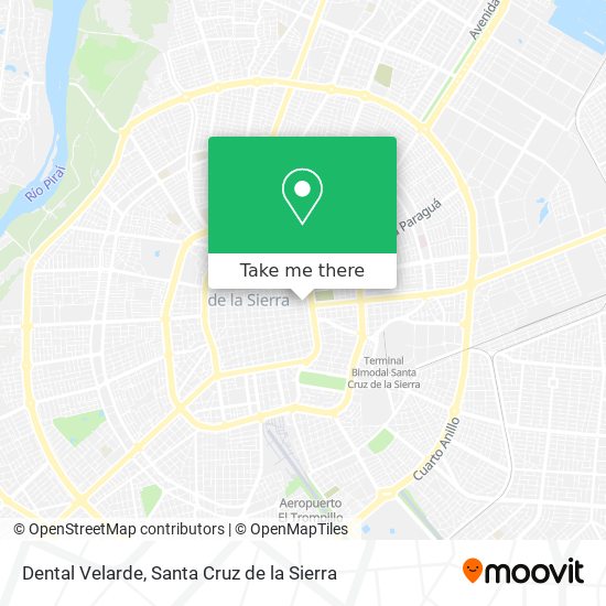 Mapa de Dental Velarde