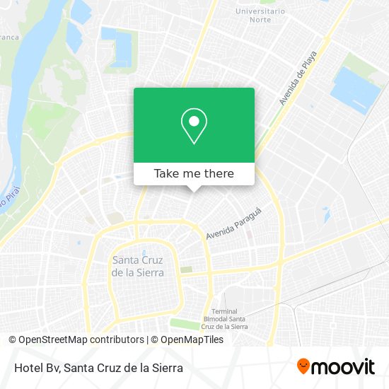 Hotel Bv map