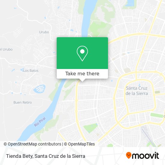 Tienda Bety map