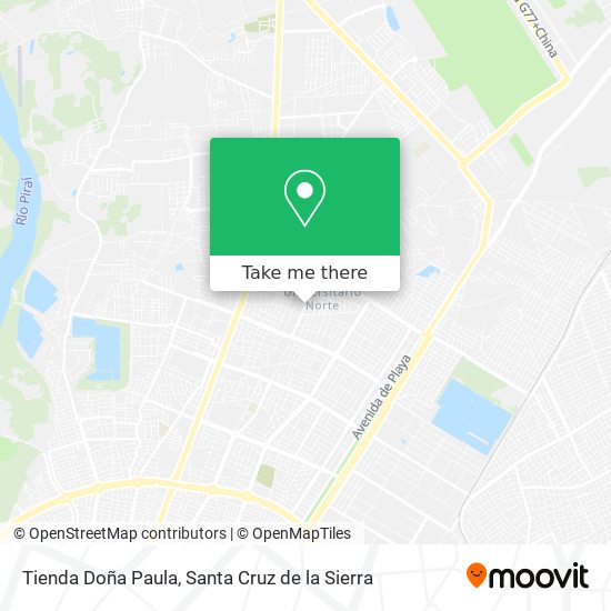 Tienda Doña Paula map