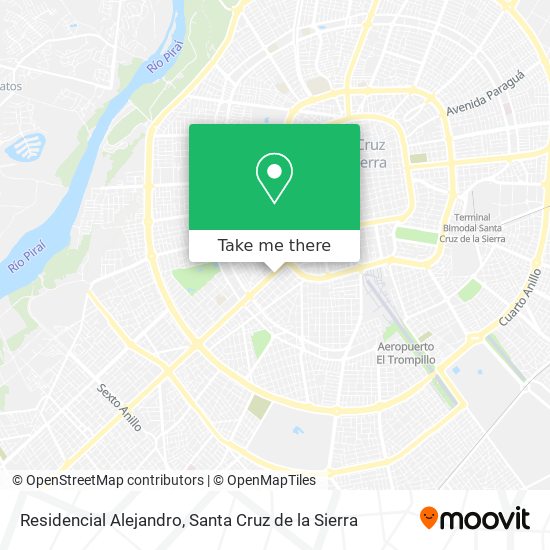 Mapa de Residencial Alejandro